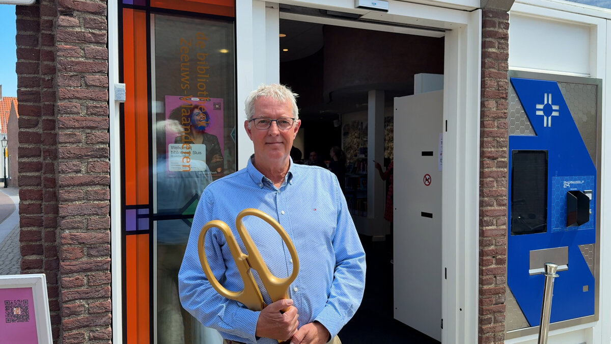 Rudi Crombeen (Directeur Bibliotheek Zeeuws-Vlaanderen) - ©Omroep ZVL