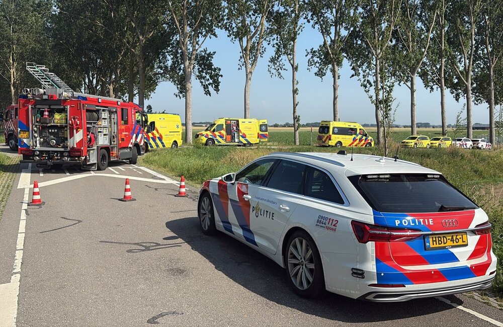 Ongeval Knapzakweg-Reuzenhoeksedijk - ©Wouter Buijs