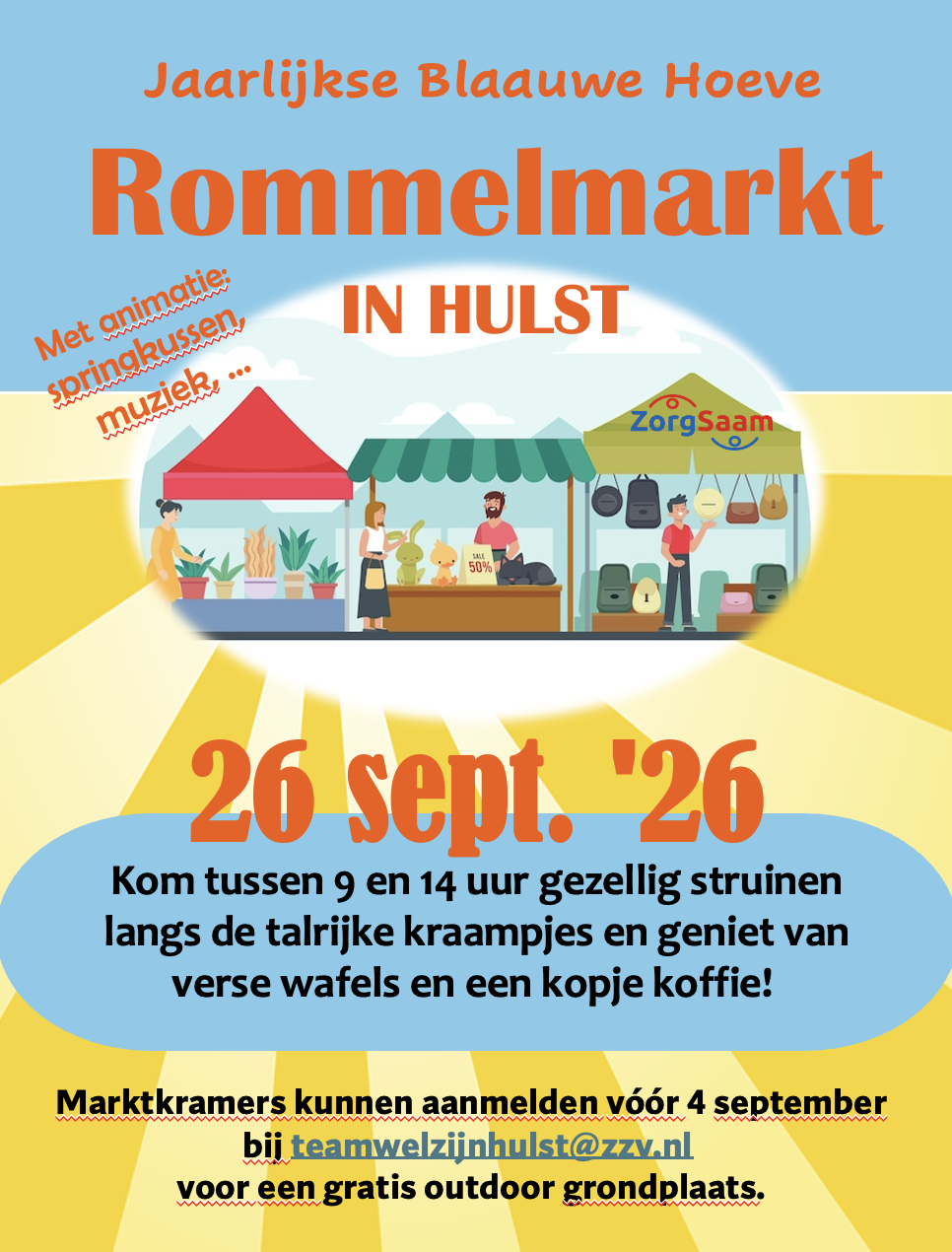 Rommelmarkt Blaauwe Hoeve