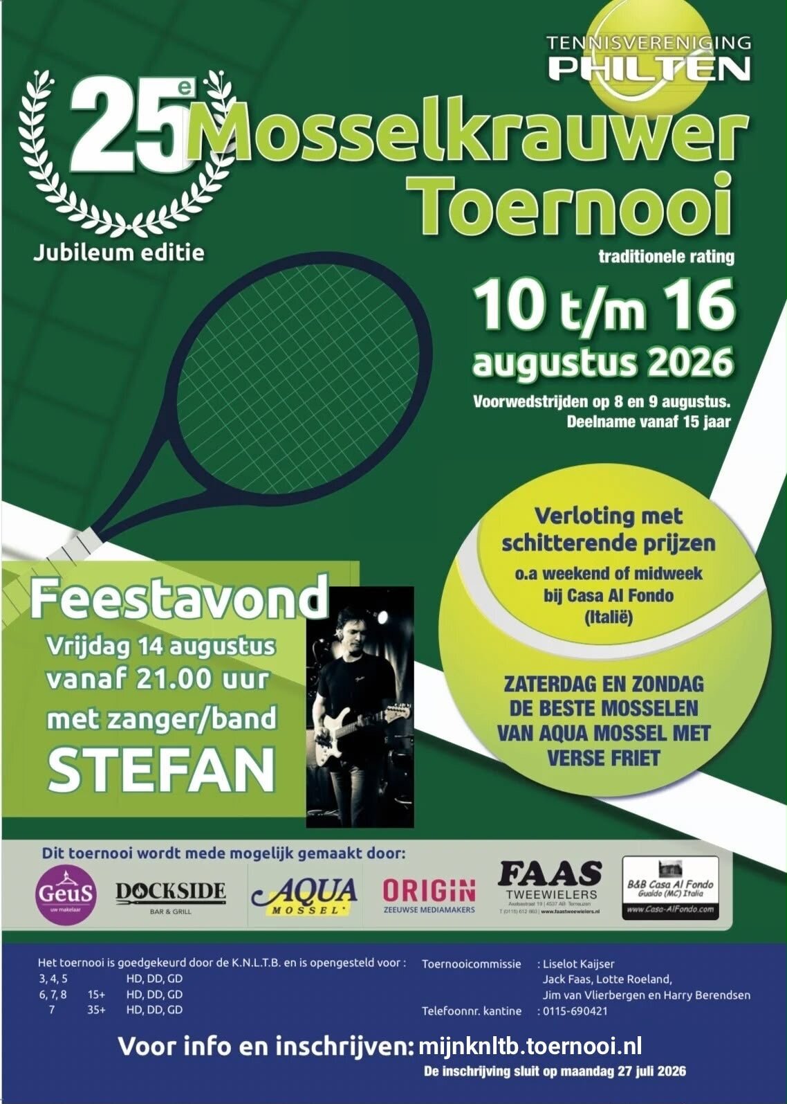 Mosselkrauwers toernooi