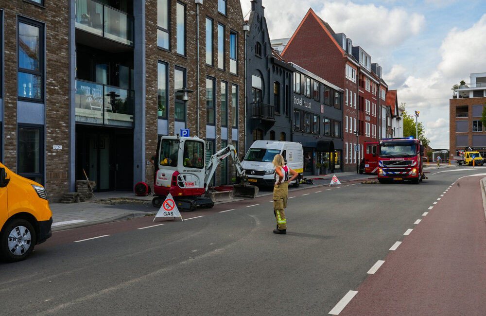 Van der Maelstedeweg afgesloten vanwege gaslekkage11