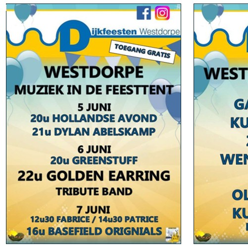Dijkfeesten Westdorpe