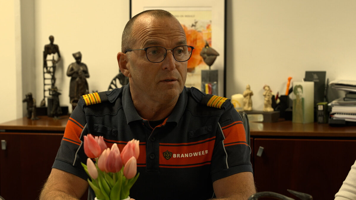 Martin Murre, Brandweer Zeeland - ©Omroep ZVL