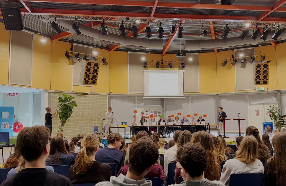 Debat Zwin College 2026 (2) - ©Omroep ZVL
