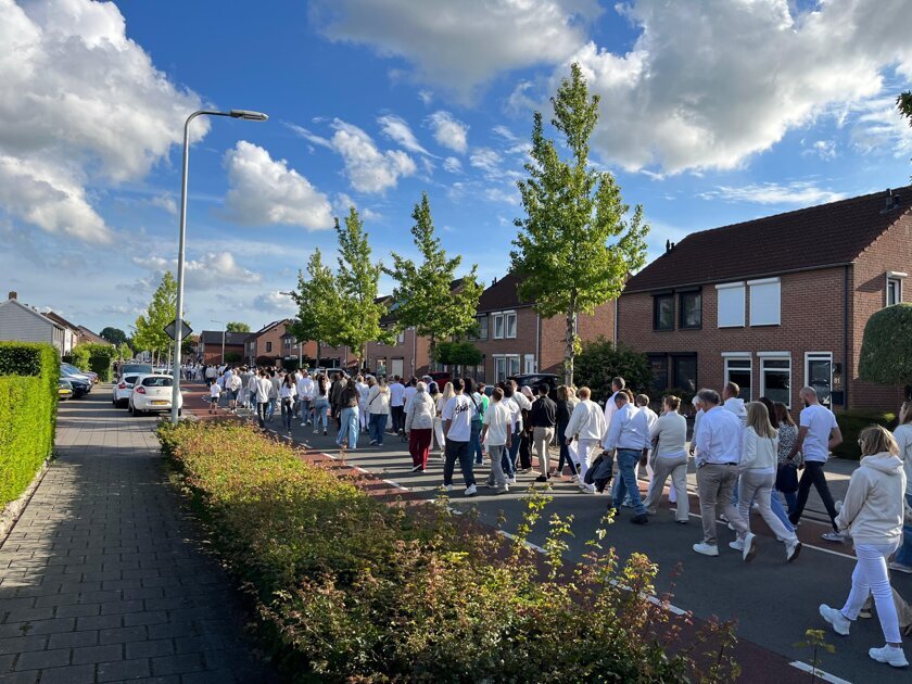 Axel in het wit: stille tocht met veel verdriet