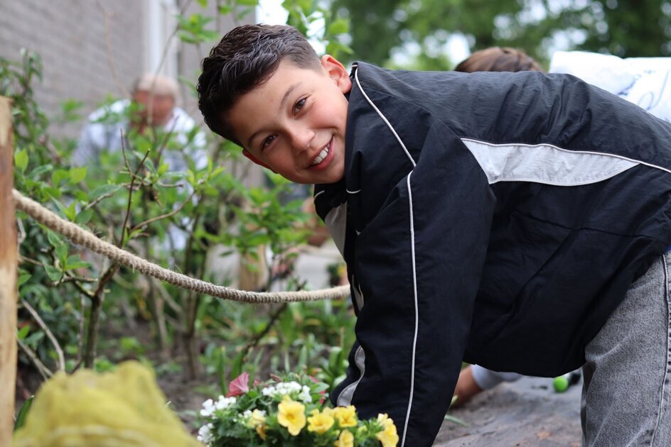 Startschot voor 'groene oase' op Prins Willem van Oranjeschool