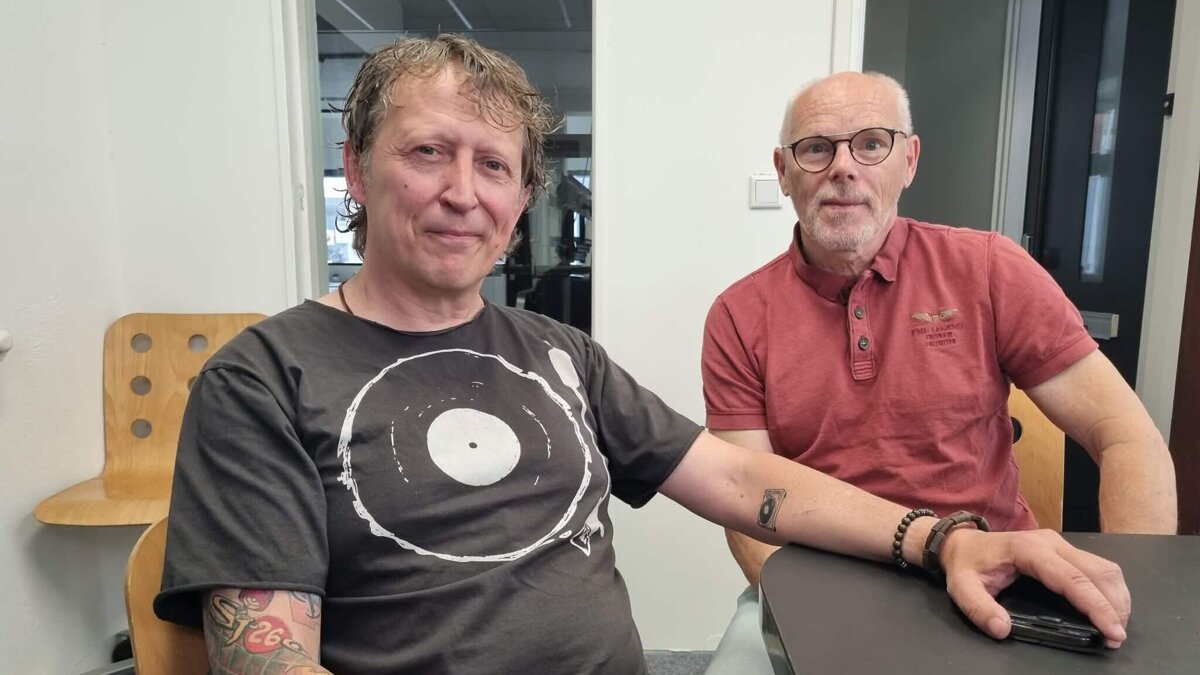 Ernst Jonker en Willy van der Kant Vinylbeurs