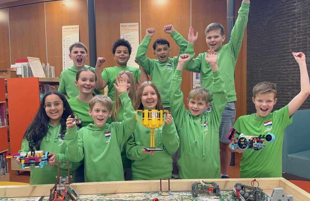 Prins Willem van Oranjeschool - LEGO League - Groepsfoto