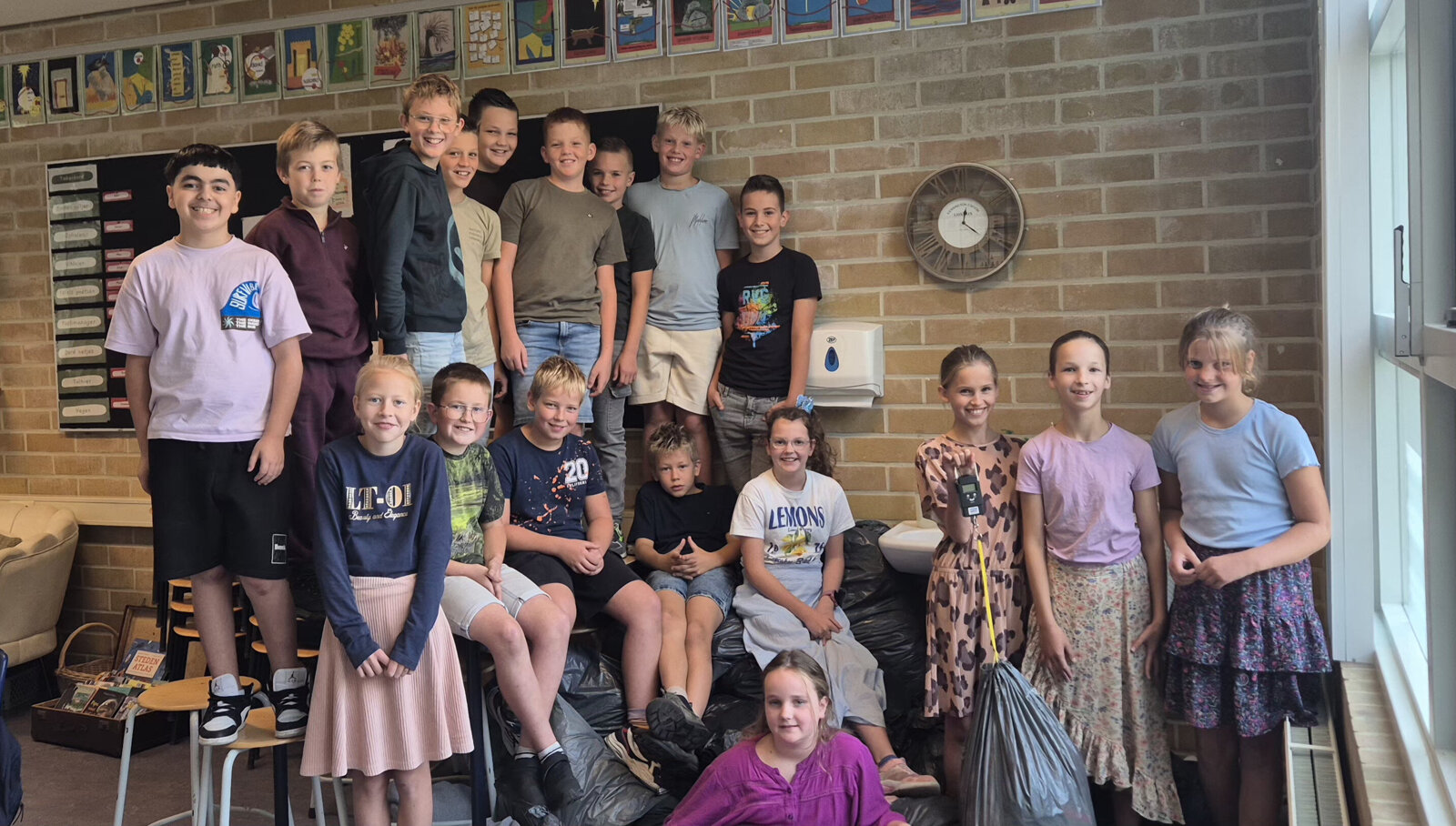 Textiel race aangeenbrugschool