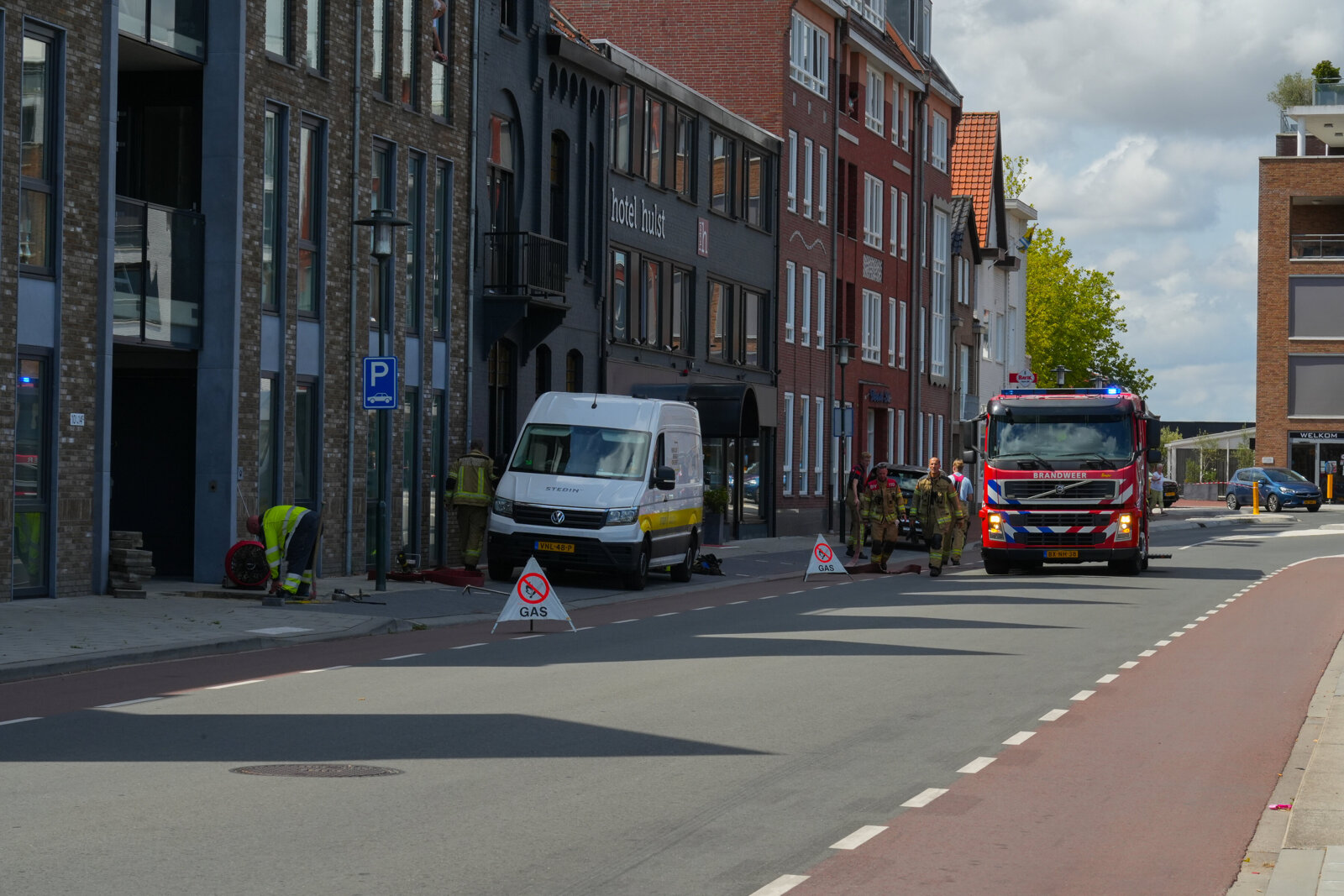 Van der Maelstedeweg afgesloten vanwege gaslekkage6