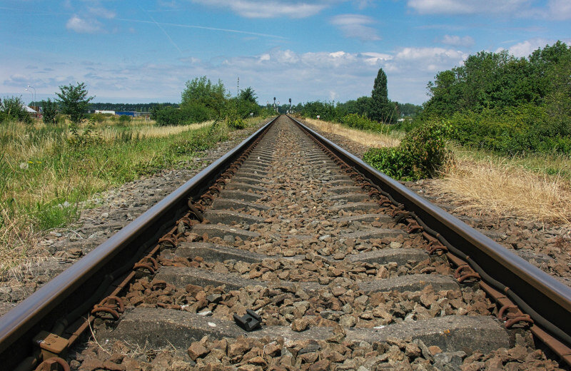 spoor trein sluiskil zandstraat sas van gent BK