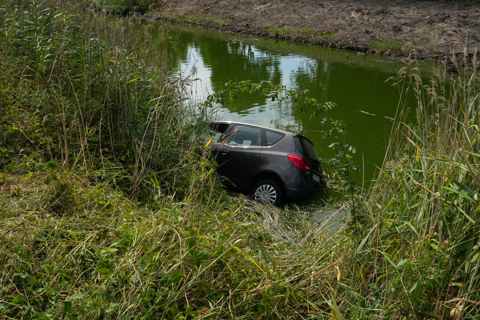 Duitser belandt in sloot aan Het Killetje bij Breskens4