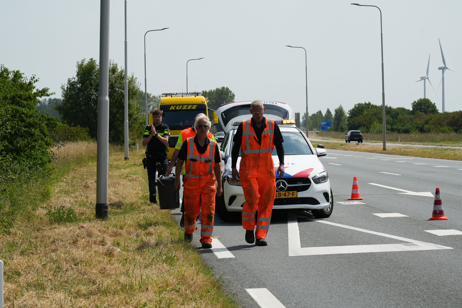 Flinke schade bij kop-staartbotsing voor stoplichten Terneuzen5
