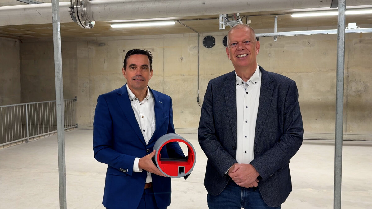 Marco Heijdens en Ton Vrijdag over de werkzaamheden tijdens de tunnelsluiting - ©Omroep ZVL