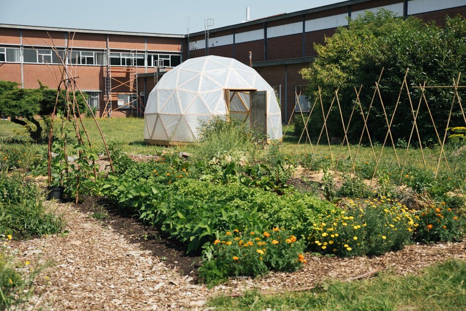 Feestelijke opening gemeenschappelijke tuin van Nesse