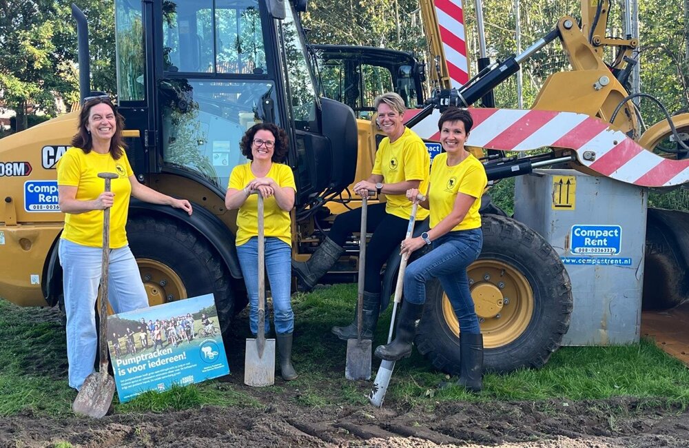 Bouw pumptrackbaan Nieuwvliet begonnen (4)
