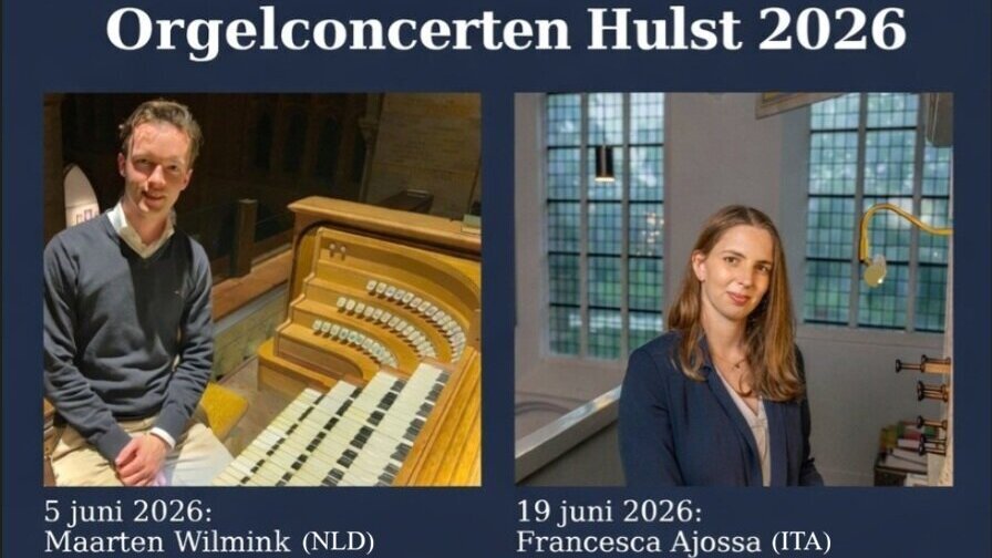 Affiche orgelconcerten hulst 2026