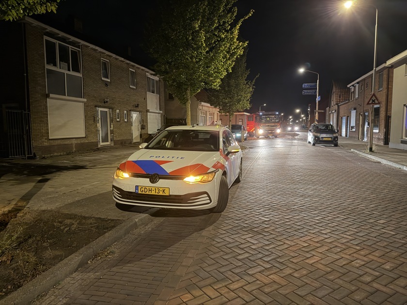 Verward persoon veroorzaakt brand in achtertuin in Clinge