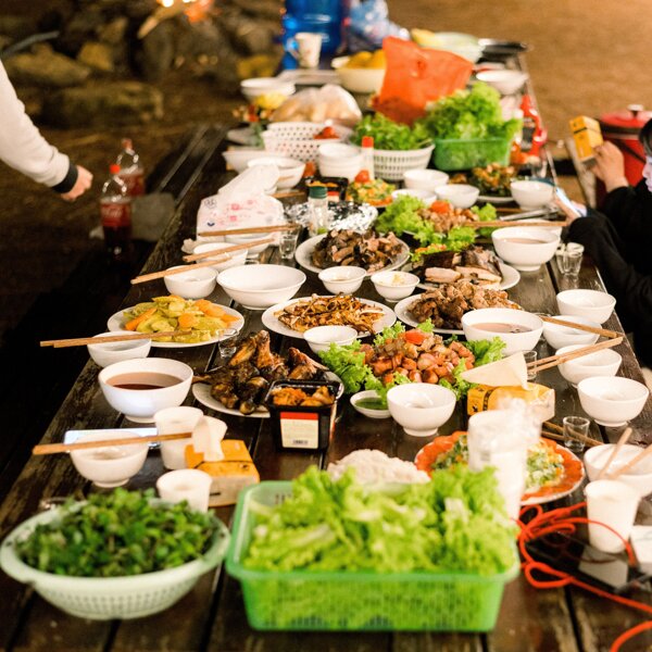 Diner, eten, tafel
