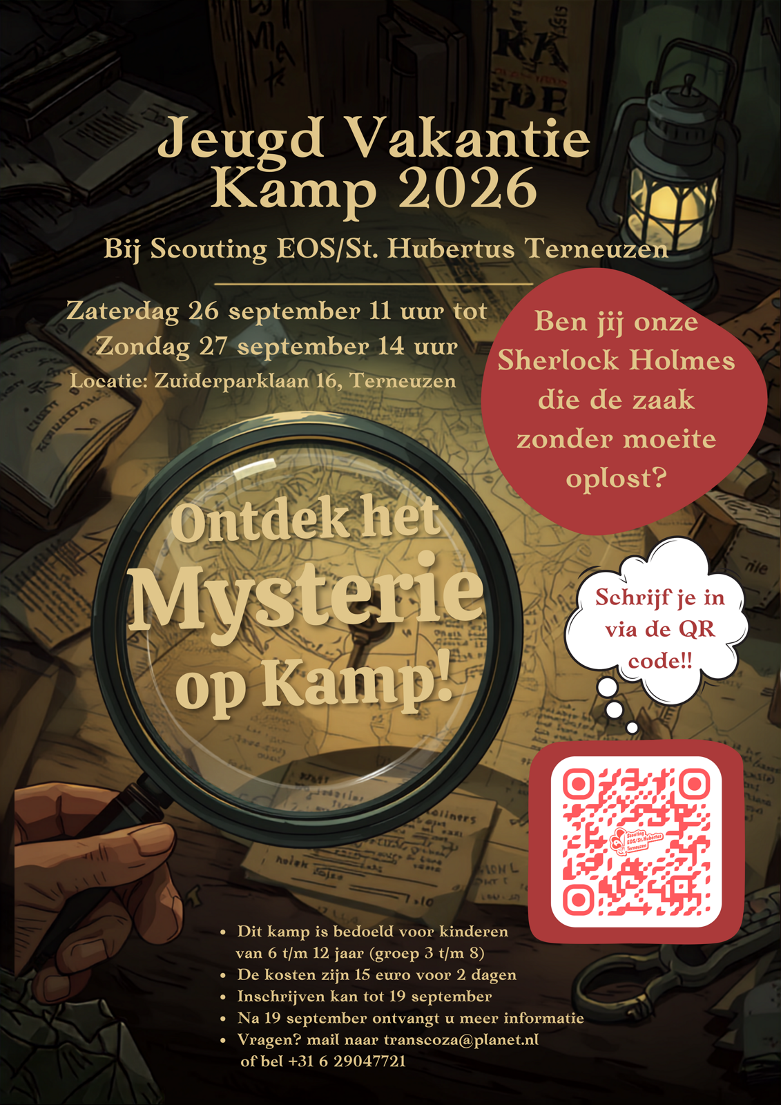 Jeugdvakantie kamp