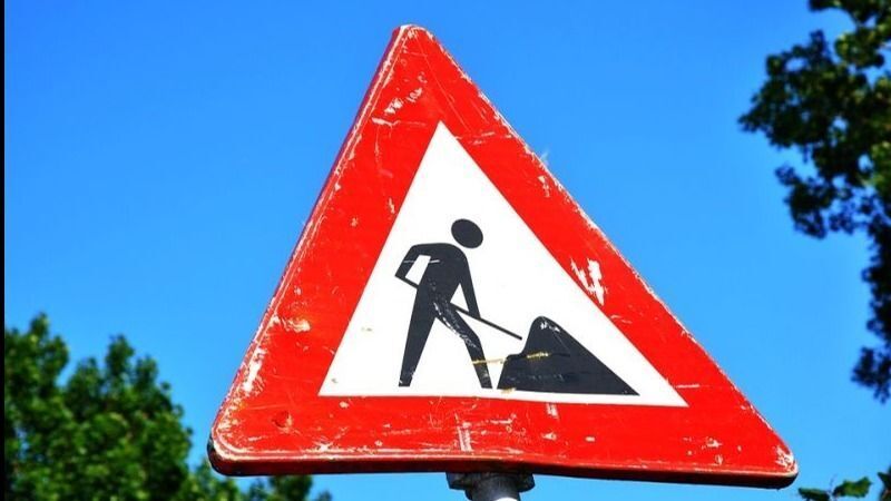 werkzaamheden bord