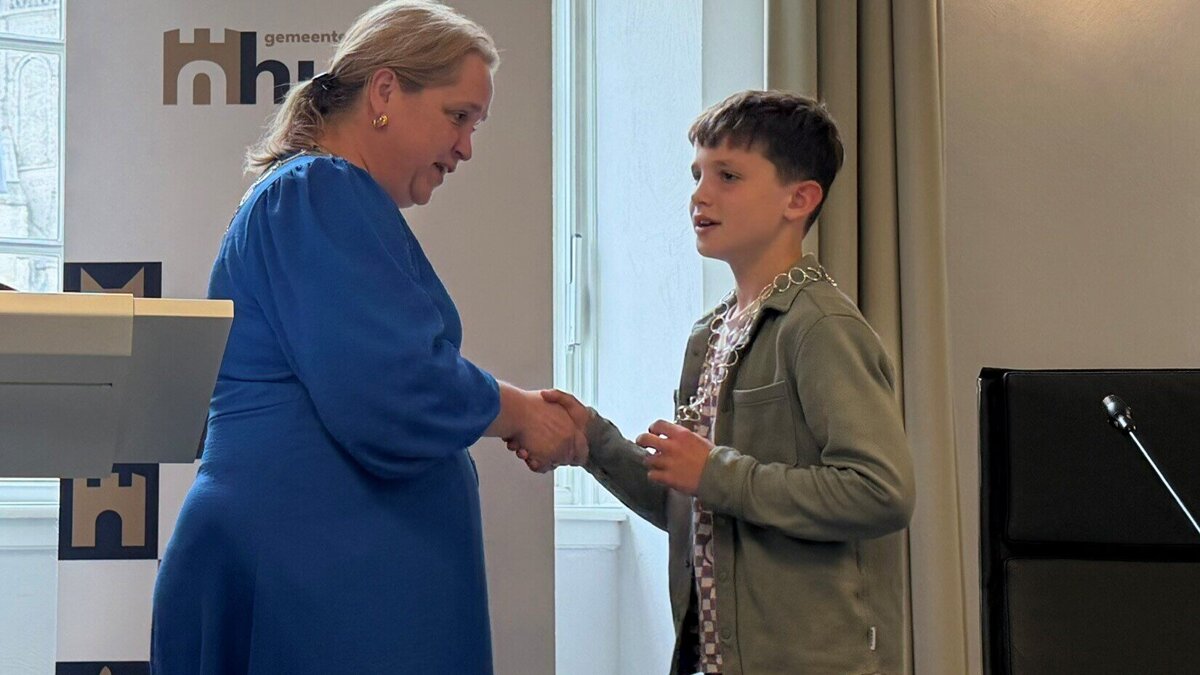 installatie kinderburgemeester Hulst
