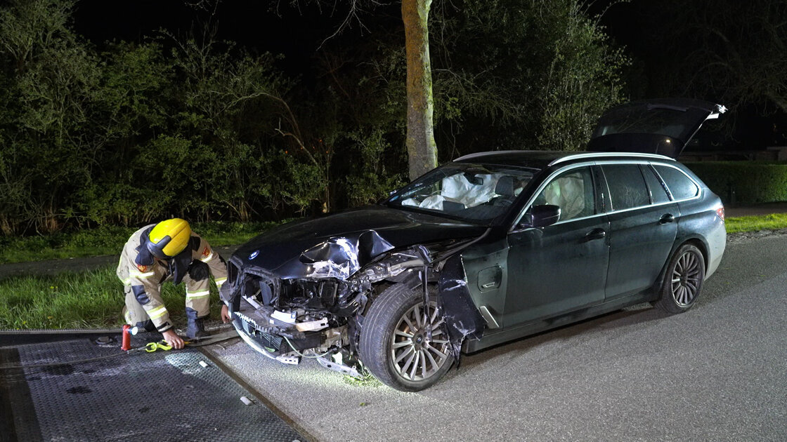 Bestuurder aangehouden na ongeval in Aardenburg