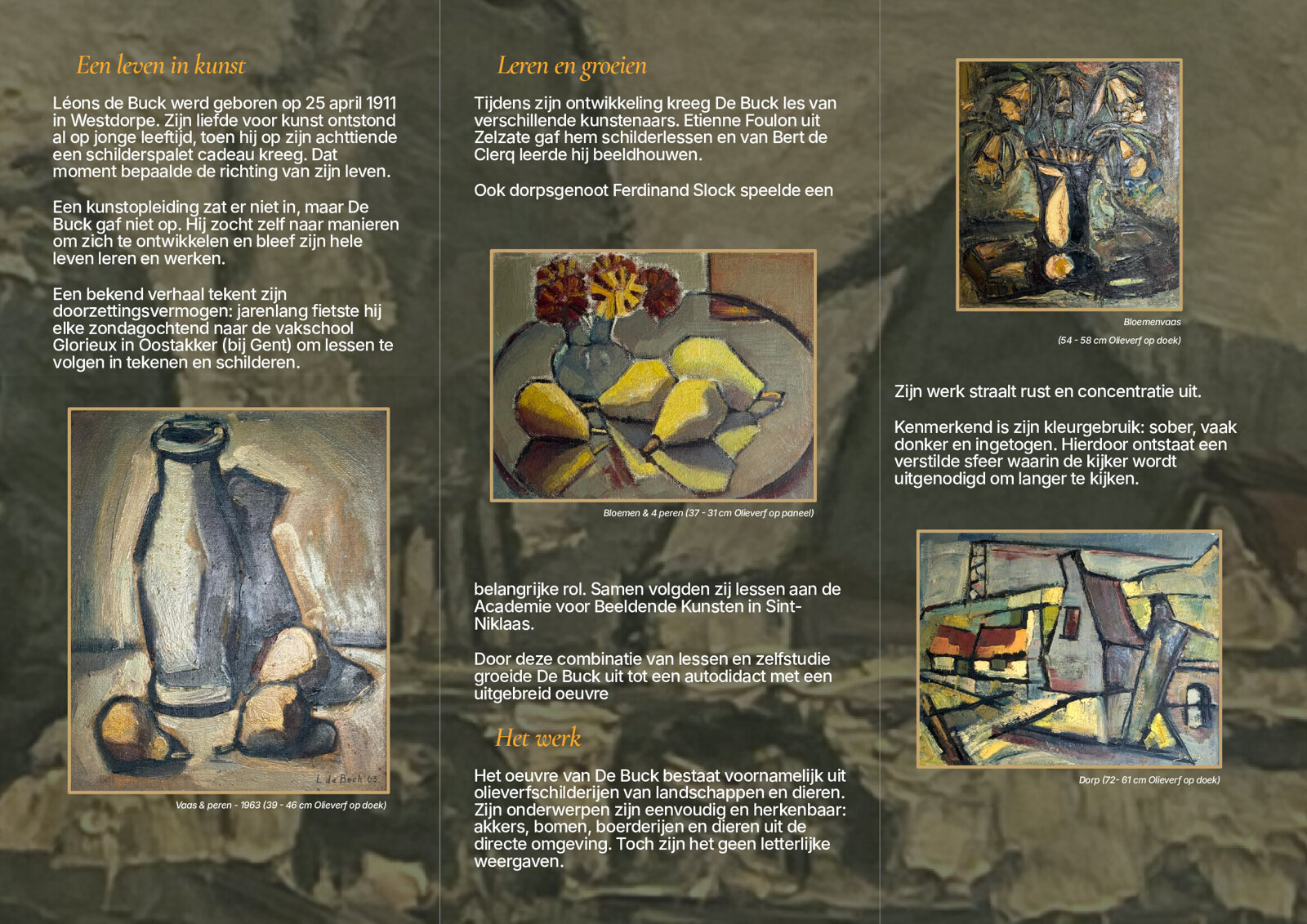 Tentoonstelling Leons de Buck 1jpg