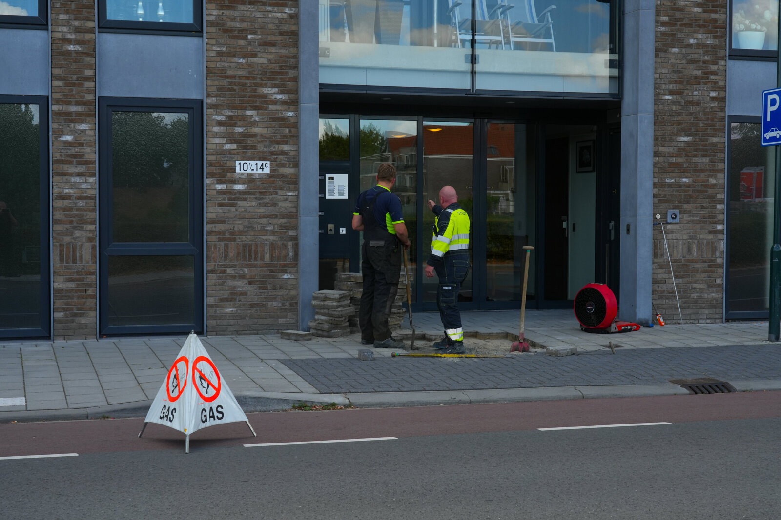 Van der Maelstedeweg afgesloten vanwege gaslekkage9