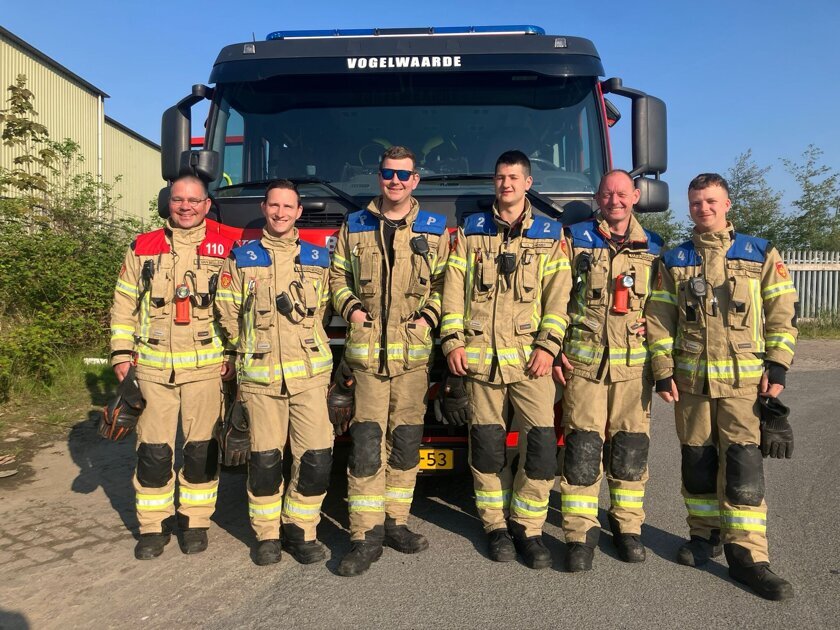 Brandweerlieden uit Vogelwaarde door naar landelijke wedstrijden