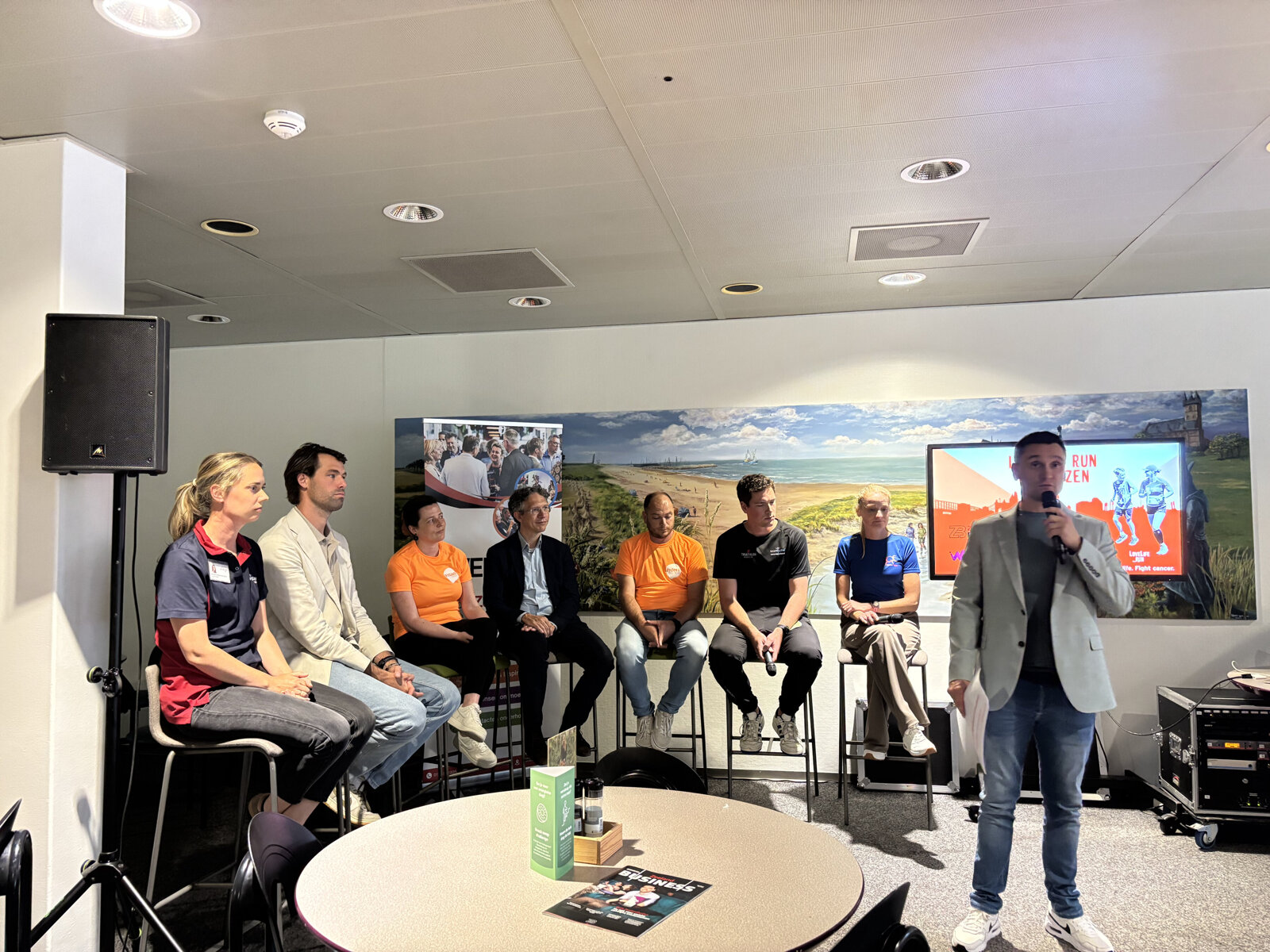 persconferentie in ziekenhuis de Honte