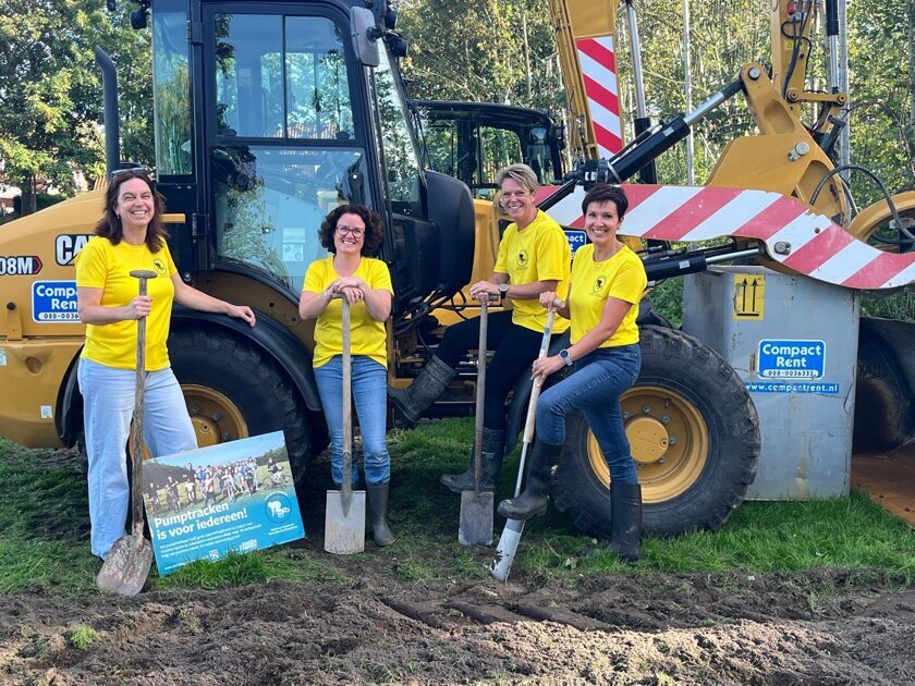 Aanleg pumptrackbaan Nieuwvliet begonnen