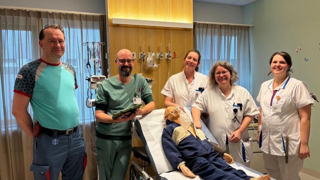 Kinderreanimatie ZorgSaam - ©Omroep Zeeland