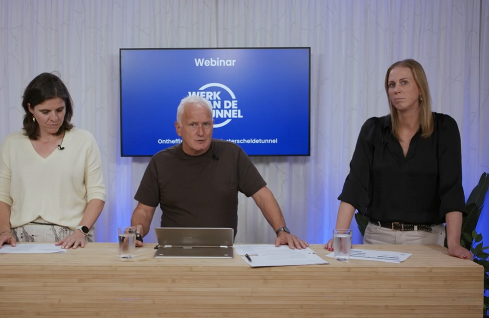 Webinar werken aan de tunnel