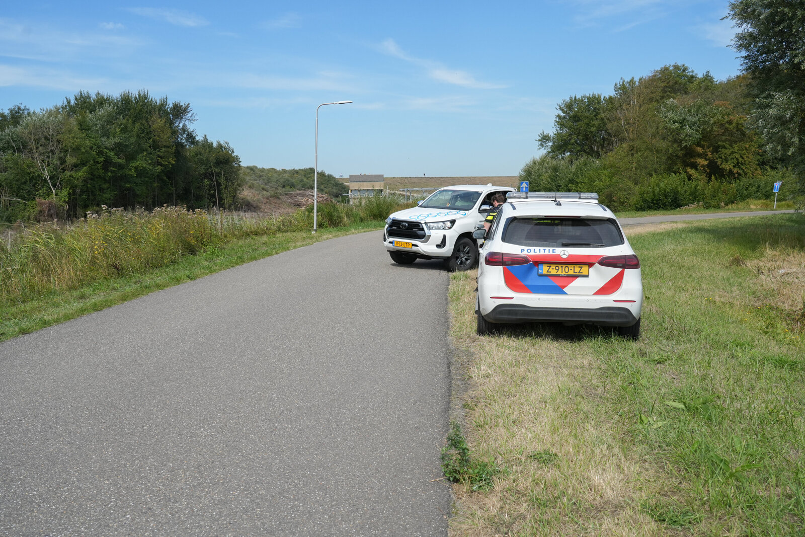 Duitser belandt in sloot aan Het Killetje bij Breskens3