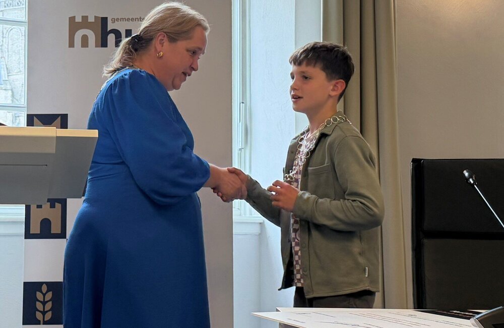 installatie kinderburgemeester Hulst