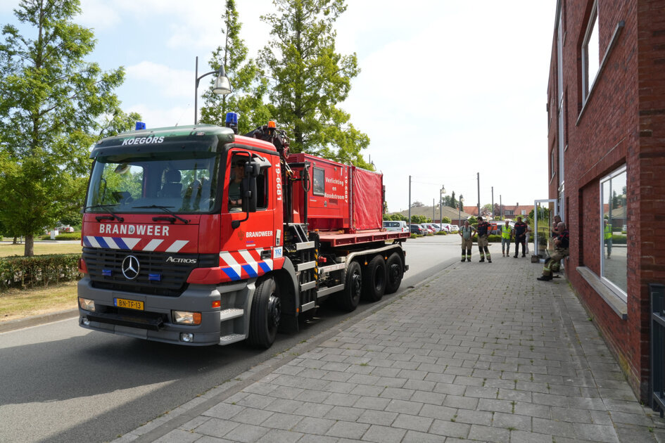 Wateroverlast zorgt voor stroomstoring in woonzorgcentrum Zaamslag