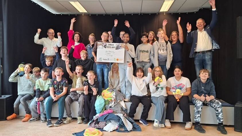 SBO De Brug wint textielrace 2026 - ©Gemeente Hulst