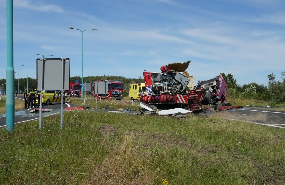 Ongeval brandweerwagen DOW (4)