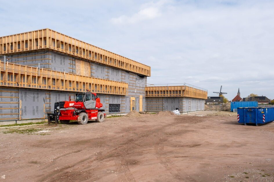 Bouw MFA Hoek muurvast door conflict met aannemer