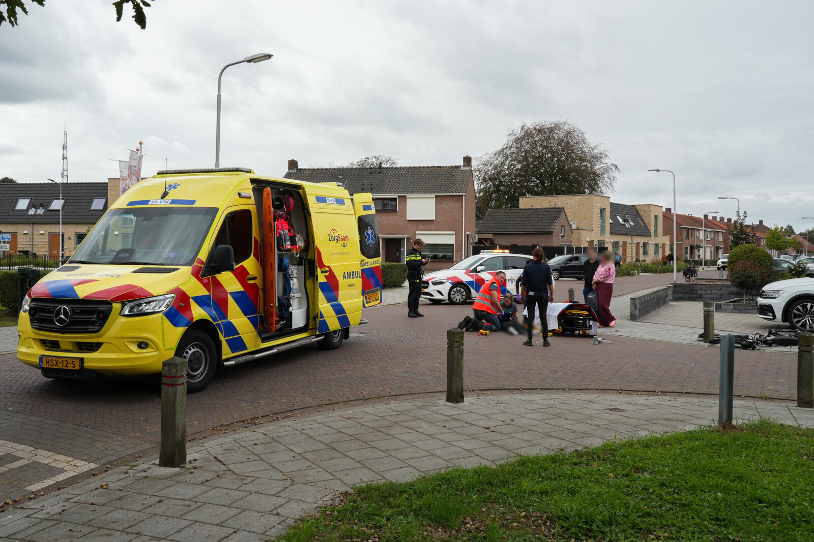 Scholier gewond bij aanrijding naast school_7