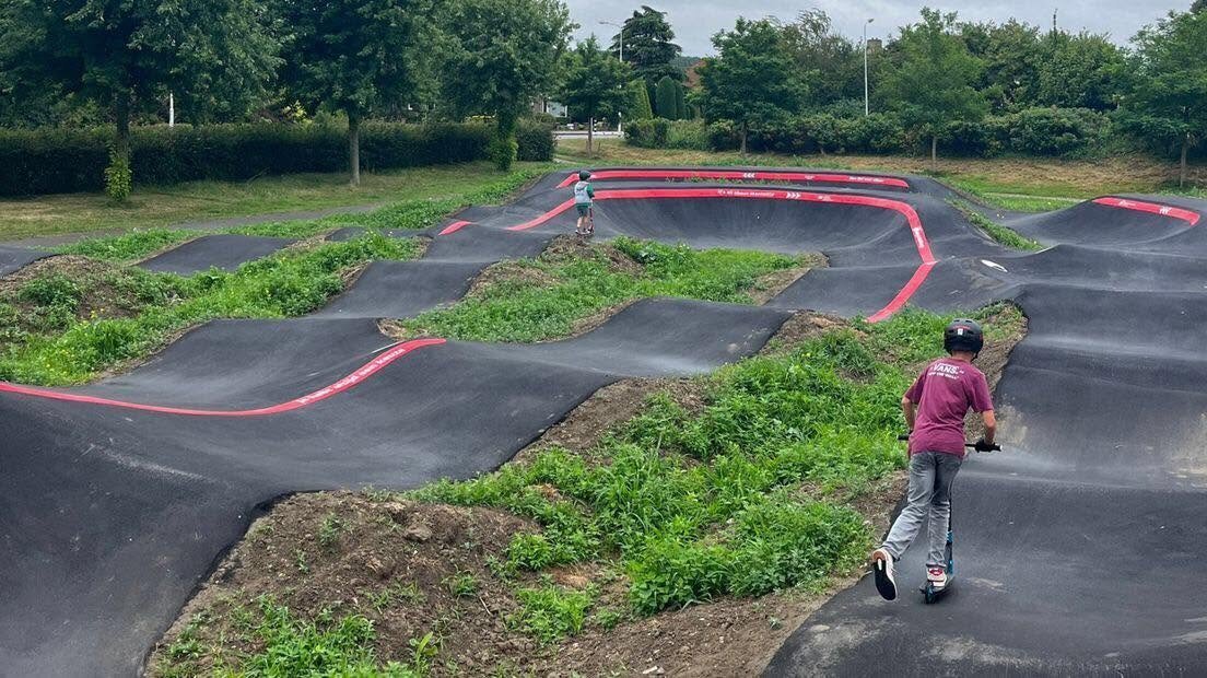 Na zes jaar krijgt Nieuwvliet een eigen pumptrackbaan