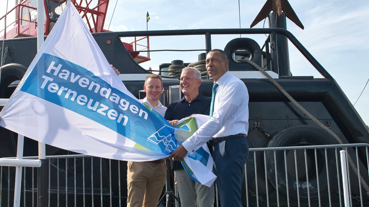 Vincent Courtois opent Havendagen Terneuzen als Havenpersoonlijkheid 2026 - ©Wilmar Wullems