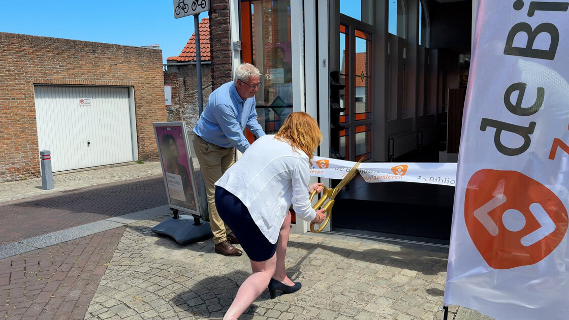 Bibliotheek in Sluis na 17 jaar terug; geen ritjes meer naar Oostburg