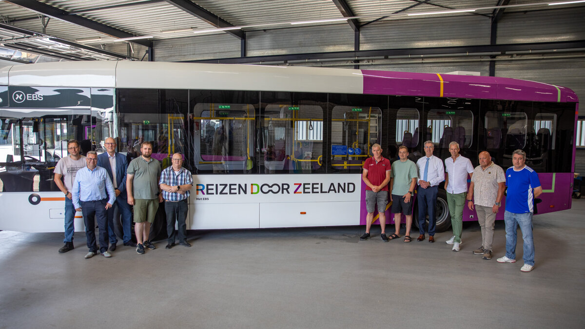 Presentatie eerste BYD bus Reizen door Zeeland