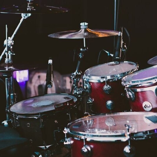 muziek drumstel