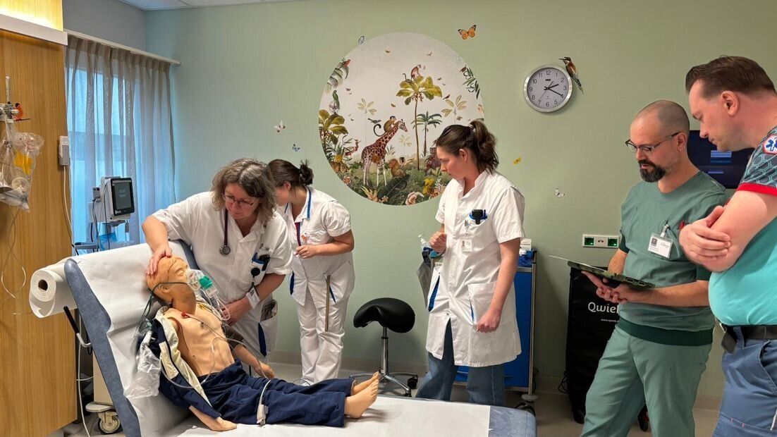 Kinderreanimatie ZorgSaam - ©Omroep Zeeland