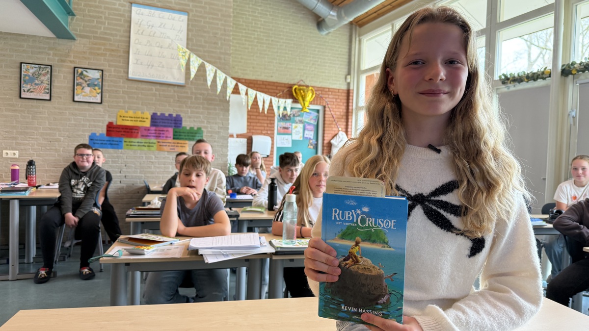 Lauren van Vliet voorleeswedstrijd 2026 - ©Omroep ZVL