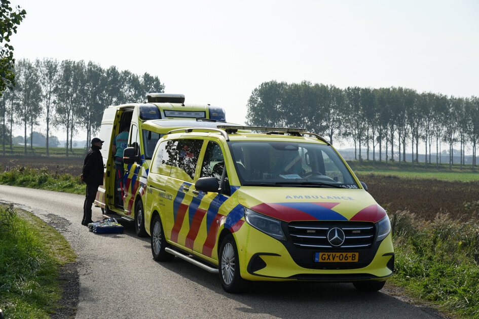 Motorrijder gewond na val op valweg bij Terneuzen