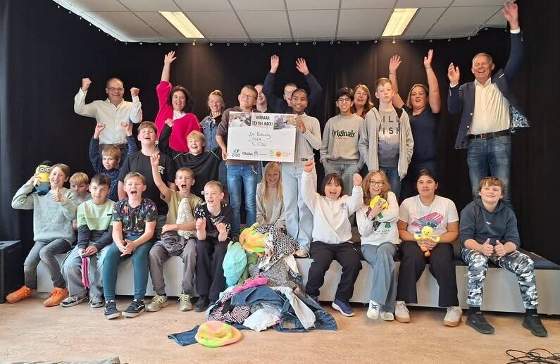 SBO De Brug wint textielrace 2026 - ©Gemeente Hulst
